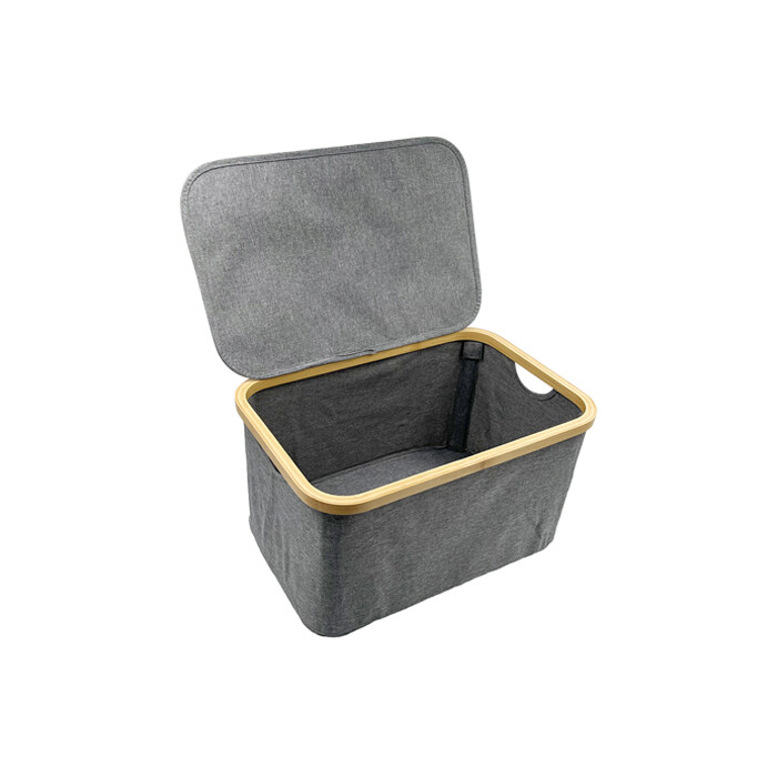 Foldable Bamboo Fabric Organizer BFO013-BA