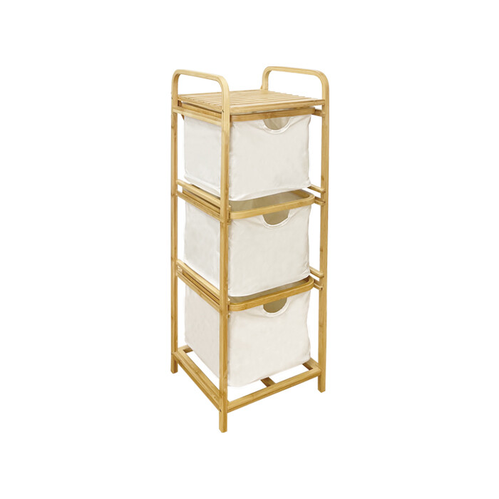 Foldable Bamboo Fabric Organizer BFO011-BA