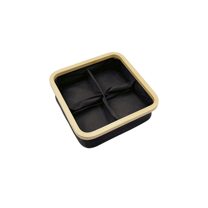 Foldable Bamboo Fabric Organizer BFO002-BA6