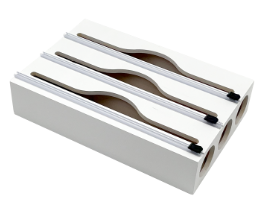 Bamboo food wrap dispenser  WBO005-BA