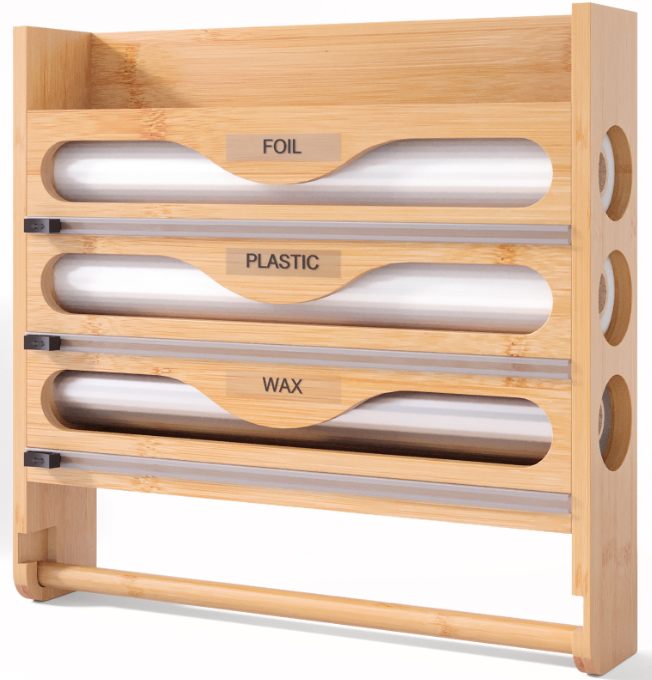 Plastic Ziplock Bag Organizer  WBO010-BA