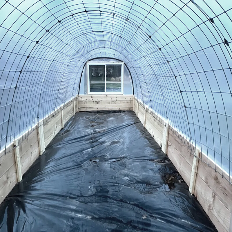 Plastic film for greenhouses