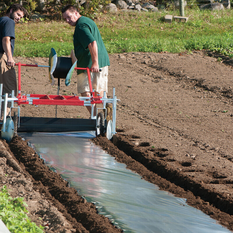 Agricultural silver black mulch film, weed control film, black weed control film