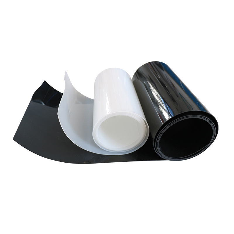 0.5mm to 2.0mm White Black Smooth HDPE Waterproof Geomembrane for Dam Liner fish pond water reservoir