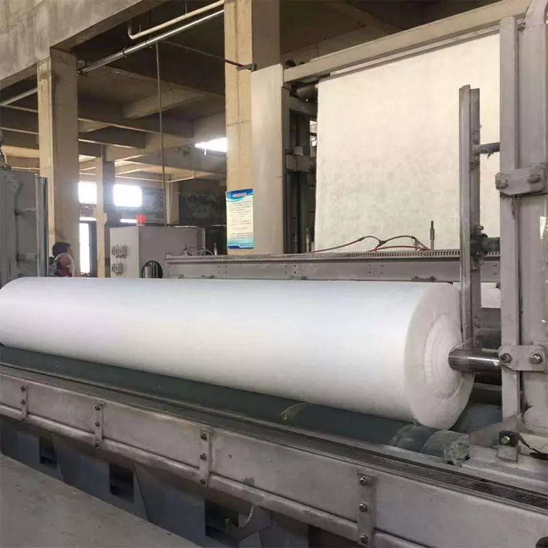 PET Polyester Filament Long Fiber needle punched Nonwoven Geotextile for civil engineering
