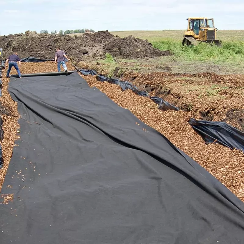 PET Polyester Filament Long Fiber needle punched Nonwoven Geotextile for civil engineering