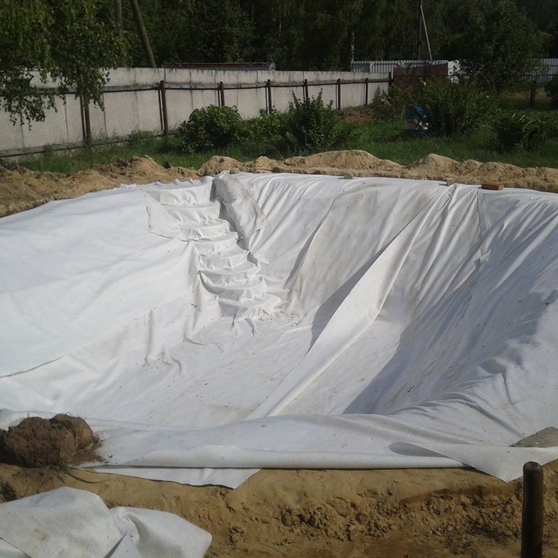 PET Geotextile Filament Polyester fiber geofabric Non woven geotextile 150g to 250g