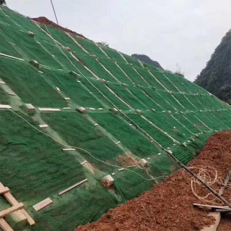 geotextile Drainage 3D Geomat For Slope Protection Erosion Control