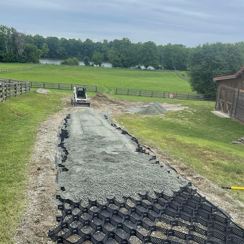 Geocell for road stability geo grid for retaining wall