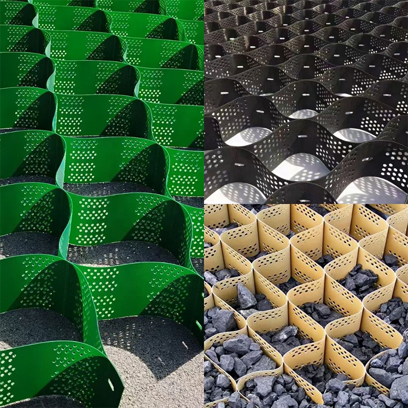 Geocell Road Grid Cellular Gravel Driveway Discount Price 20mm to 50mm