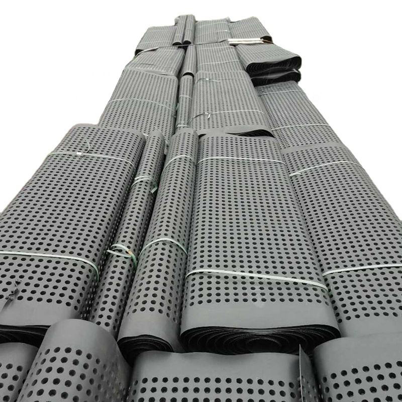 Eco-friendly Construction Waterproof Plastic Sheet HDPE Drainage Board Dimple Membrane Drain Mat