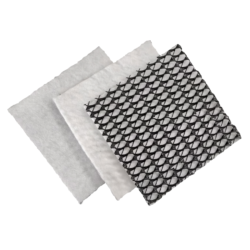 HDPE three-dimensional composite geotechnical drainage network