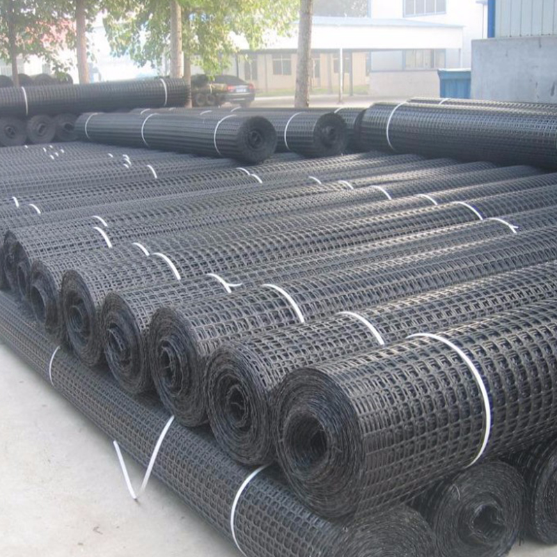 Geogrid 15~50kn Pp Biaxial Geogird Construction Geogrid For Reinforcement