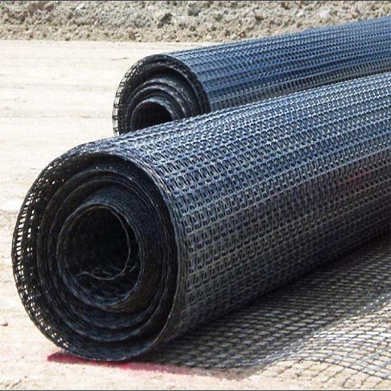 Geogrid 15~50kn Pp Biaxial Geogird Construction Geogrid For Reinforcement