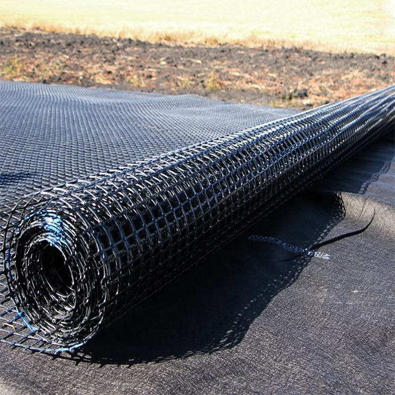 20kn 30kn M Plastic Biaxial Pp Welded Geogrid Pp Biaxial Geogrid