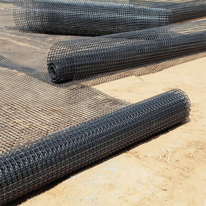 High Quality biaxial geogrid for Slope Stabilization geo grid for retaining wall