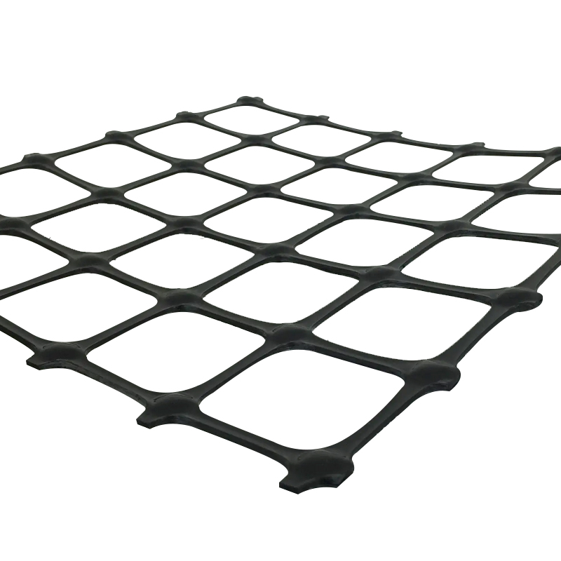 Plastic Mesh Grid Polypropylene PP Biaxial Geogrid for Road Soil Stabilizer