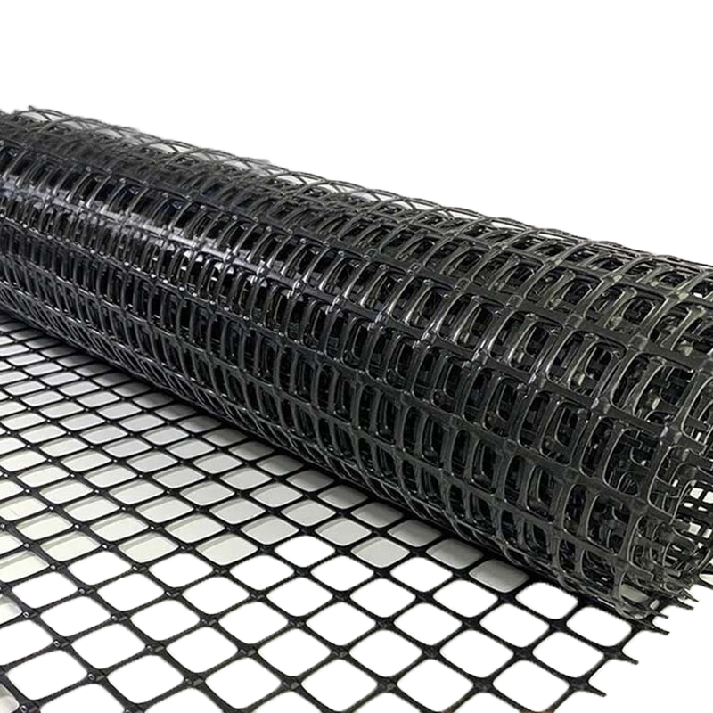 High Quality biaxial geogrid for Slope Stabilization geo grid for retaining wall