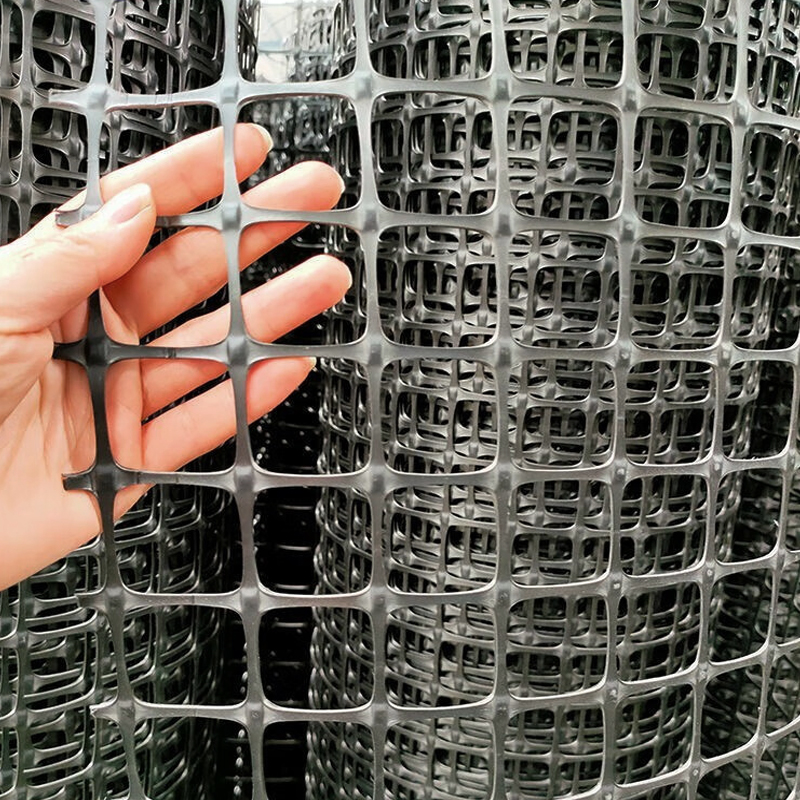 DINGRUN Geo Grid Biaxial/Uniaxial/Multiaxial PP Geogrid for Roadbed Strengthen
