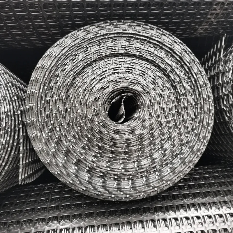 Construction Geosynthetic Material PP HDPE Uniaxial Geogrid Price