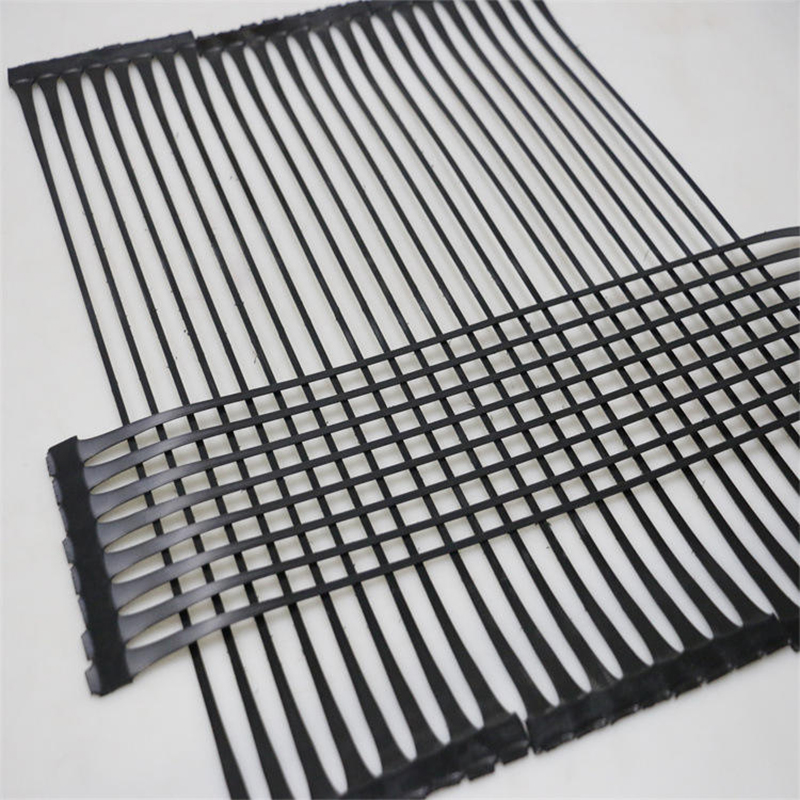 Uniaxial biaxial geogrid Construction Geogrid 20kn to 40kn