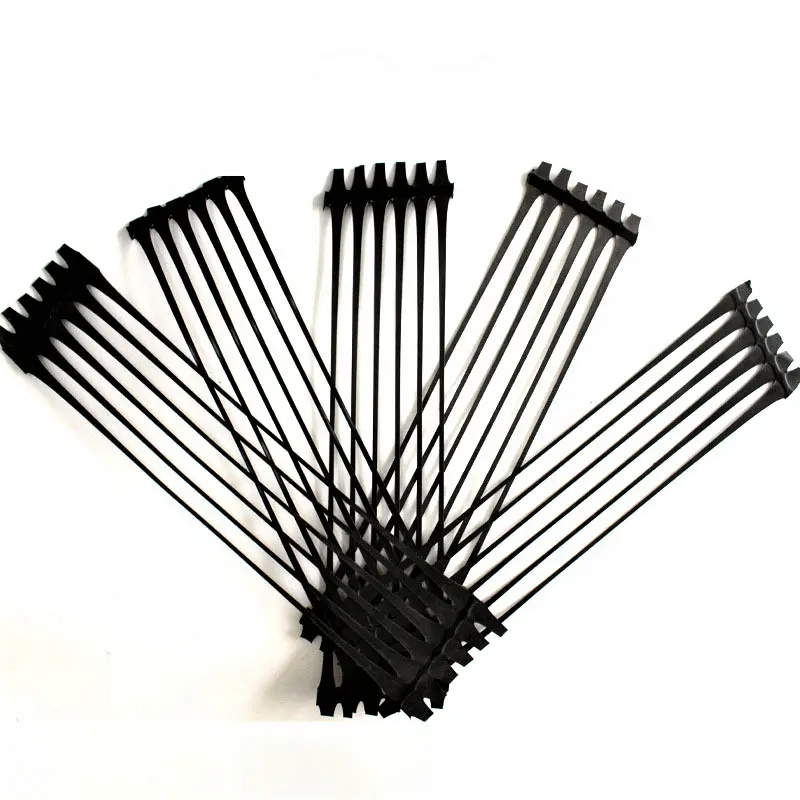Factory Price 15KN-200KN Plastic Road Geo Grid PP Biaxial Geogrid Uniaxial Geogrid
