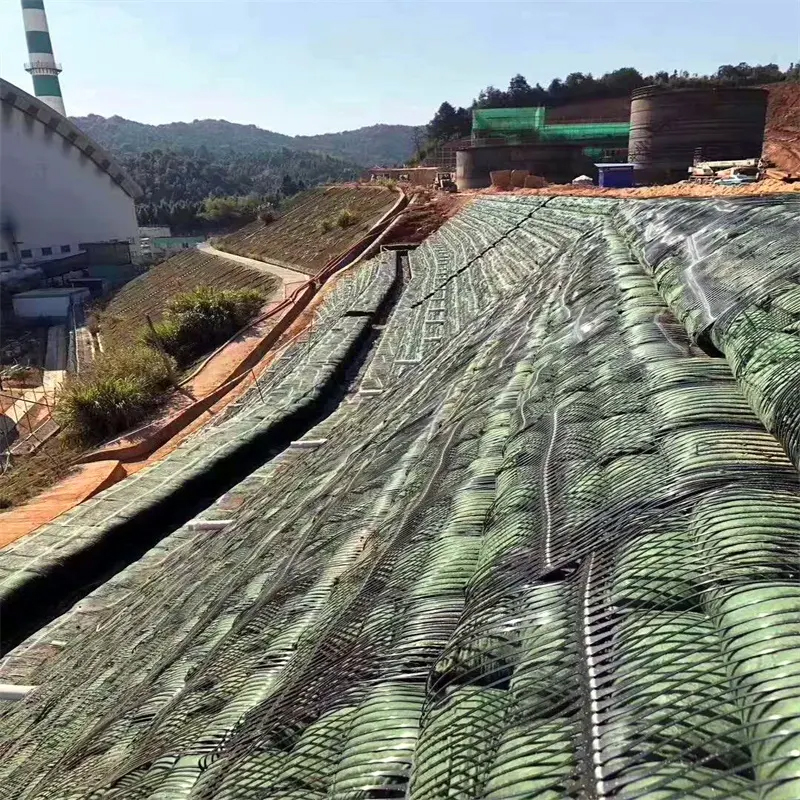 DINGRUN Geo Grid Biaxial/Uniaxial/Multiaxial PP Geogrid for Roadbed Strengthen