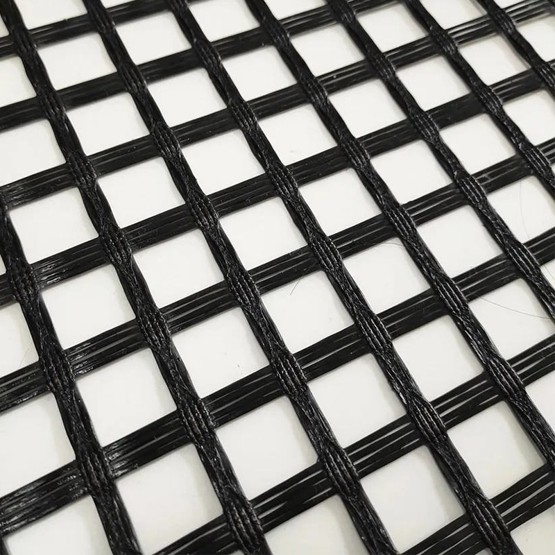 Fiberglass Geogrid High Tenslie Strength Biaxial Welding Steel Plastic Composite Geogrid