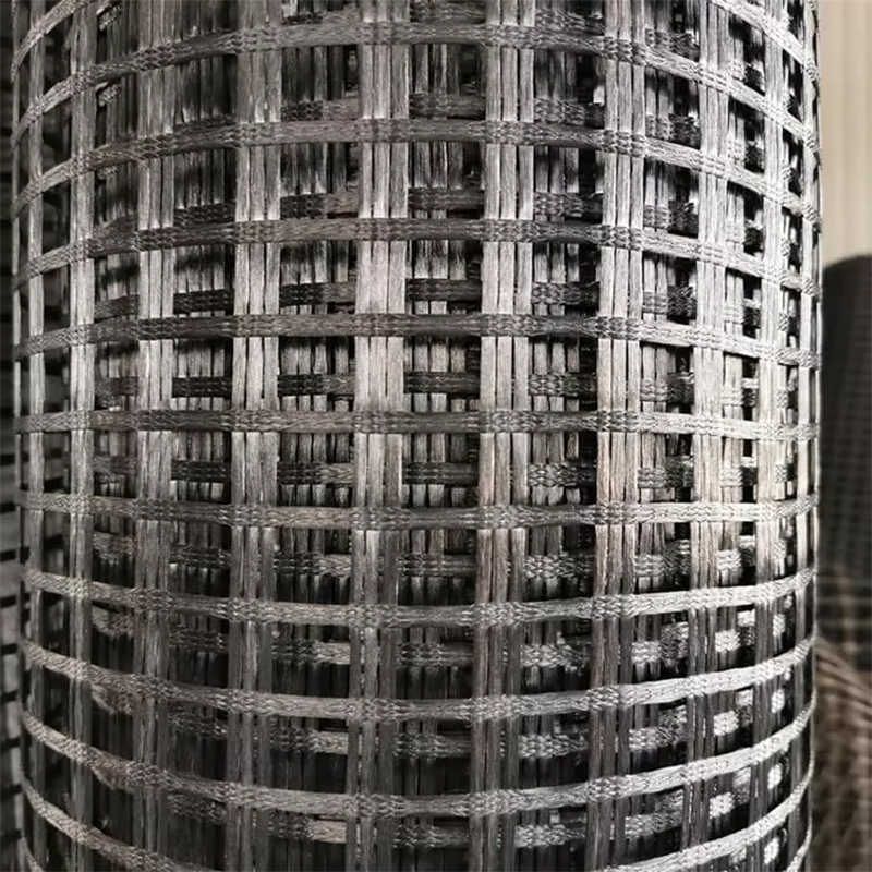 Bitumen Coating Road Paving Material Fiberglass Geogrid asphalt reinforcement fiberglass geogrid price