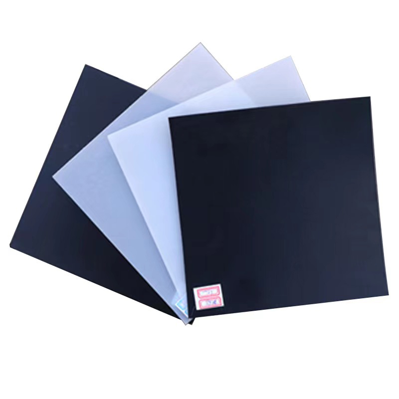 0.5mm to 2.8mm Hdpe smooth geomembrane anti leakage tear resistance fish pond liner