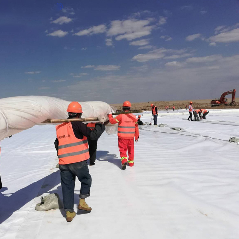 PET 100g-800g Aging resistance filament geotextile geotextile supplier polyester geotextile