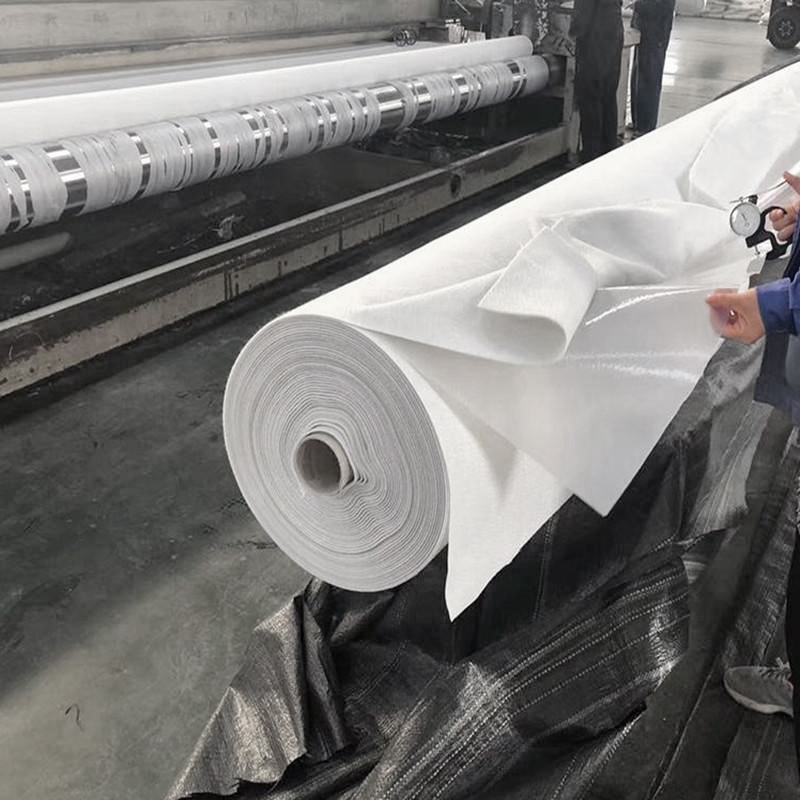 Factory price Composite geomembrane liner nonwoven geotextile and geomembrane