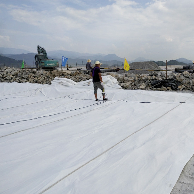 Factory direct sale HDPE Composite epdm geomembrane and nonwoven geotextile for landfill
