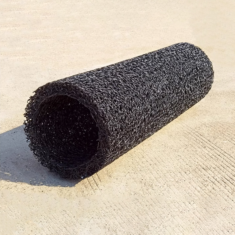 Black color HDPE plastic blind ditch for drainage water in China