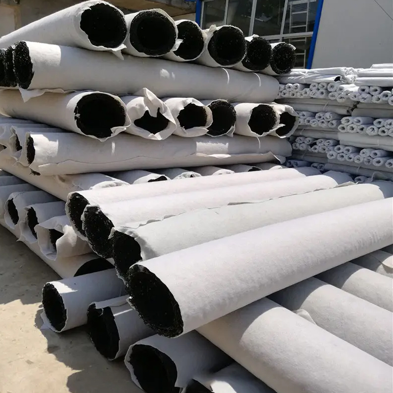 Polyethylene round blind ditch black plastic drainage pipe/HDPE plastic blind ditch