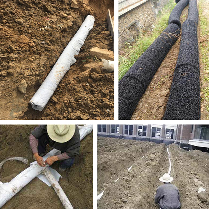 High Quality Water Drainage Plastic Blind Ditch for Road Construction