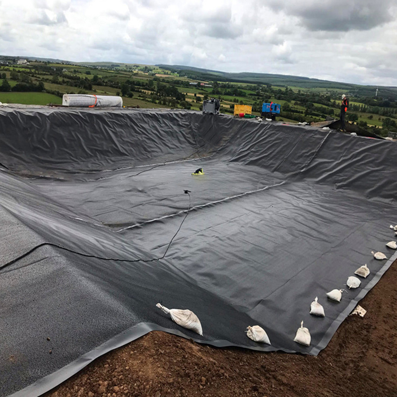 HDPE LDPE LLDPE PVC EPDM 0.5mm-4mm thickness geomembrane soft film hdpe dam liner