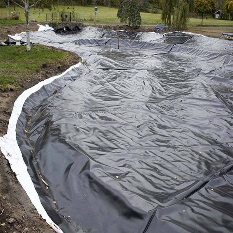 hdpe pond liner 0.2mm to 3.0mm thickness 1m to 8m width HDPE PVC EPDM geomembrane