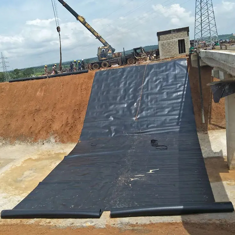 LDPE LLDPE PVC EPDM 1mm 2mm Dam Fish Farm HDPE Pond Liner Landfill