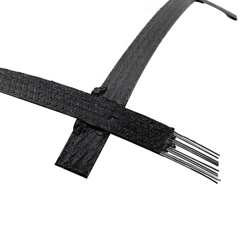Strong Tensile Steel-plastic roadbed reinforced geogrid For Civil Engineering