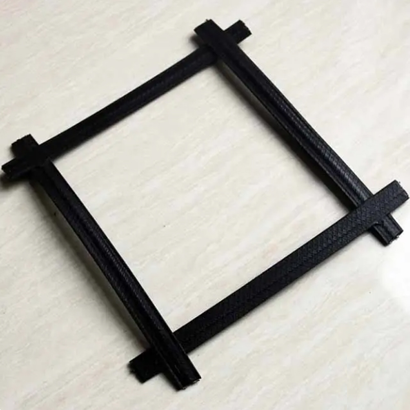 Strong Tensile Steel-plastic roadbed reinforced geogrid For Civil Engineering