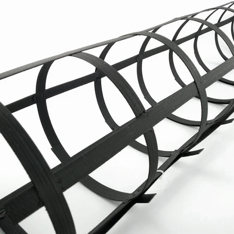 Strong Tensile Steel-plastic roadbed reinforced geogrid For Civil Engineering