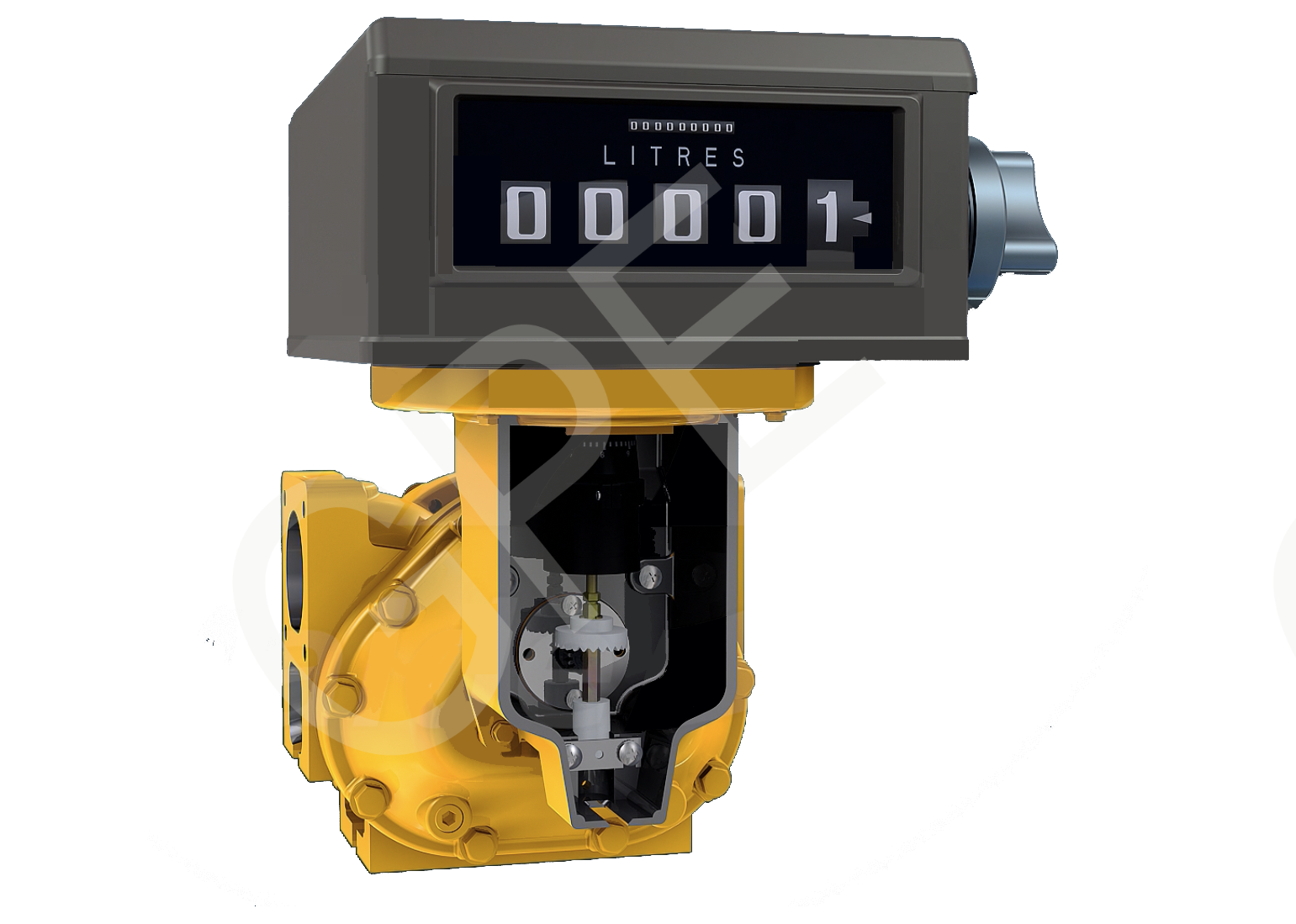Rotary-Motion Flowmeter