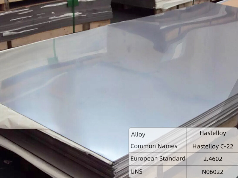 Hastelloy C-22 Alloy Sheet/Plate