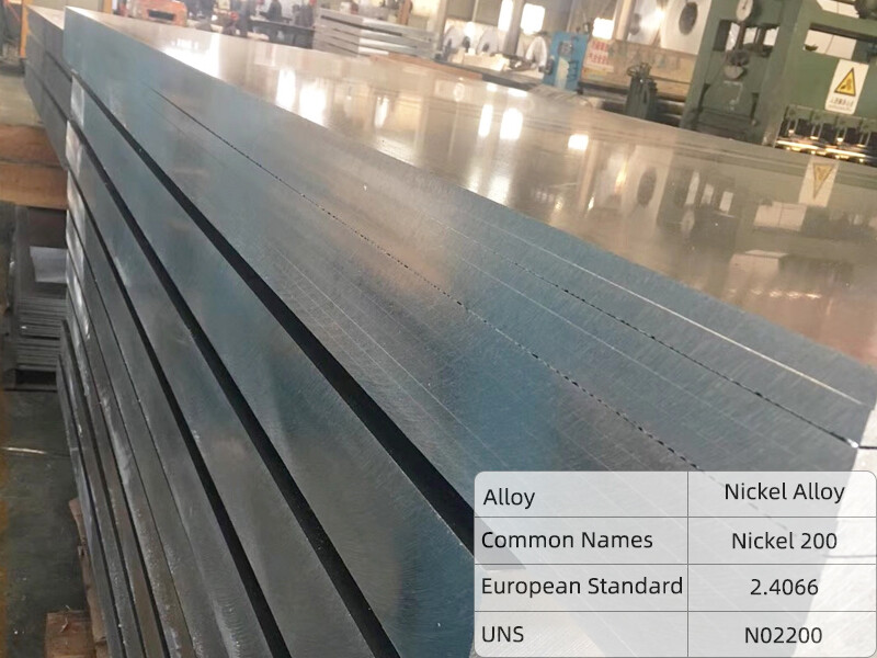 Nickel 200 Alloy Sheet/Plate