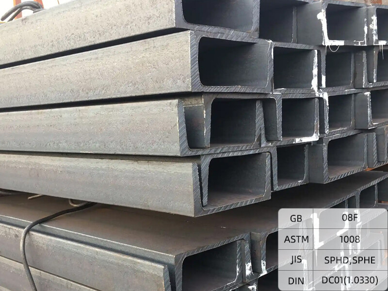 08F Carbon Steel Channel Bar