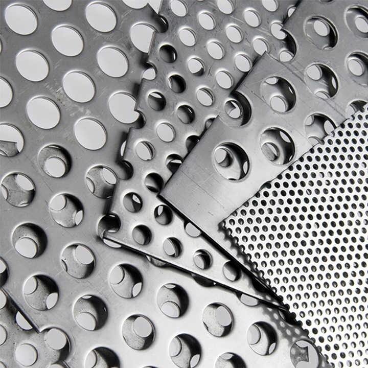 Stainless steel perforated plate