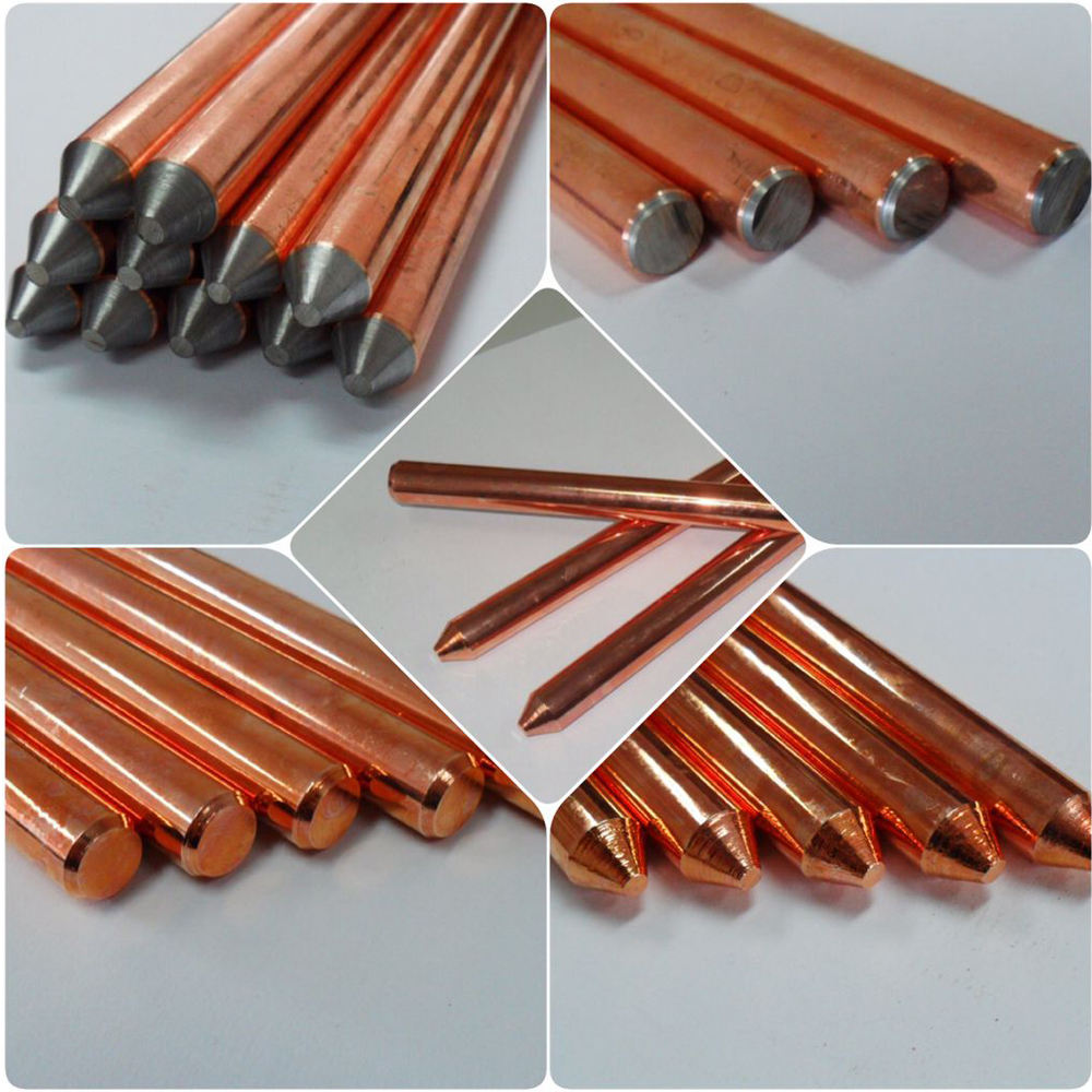 Copper plated earth bar