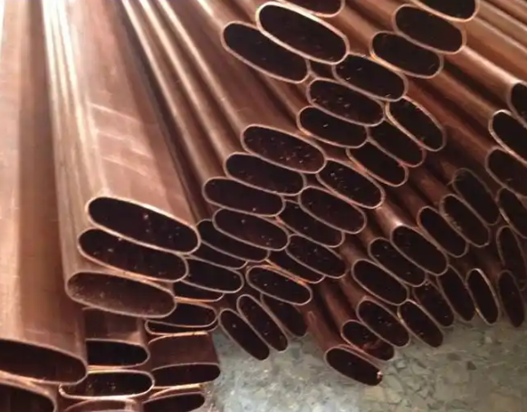 Flat/Oval Copper Pipe/Tube