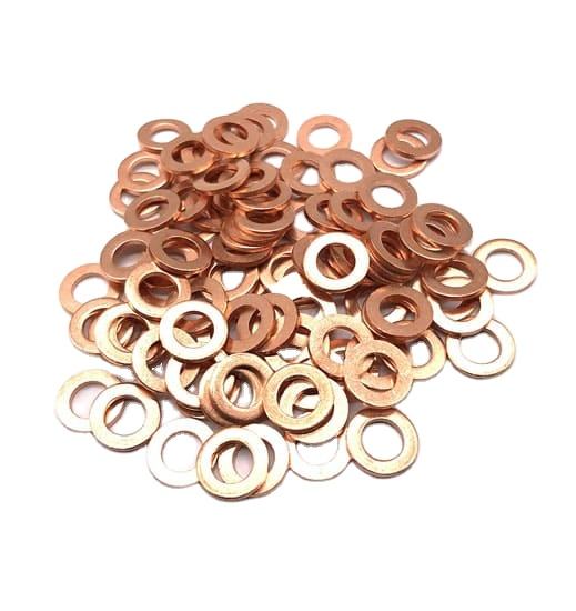 Copper washers
